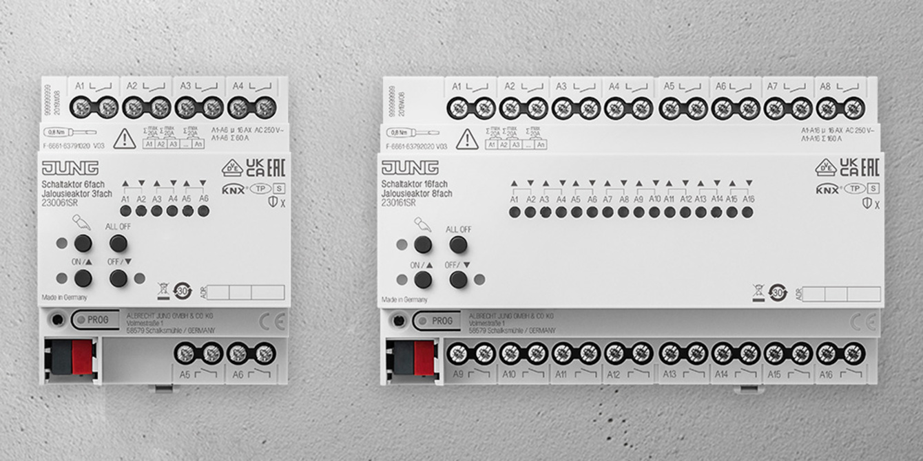KNX Schalt- und Jalousieaktoren bei Elektro Sabau in Großkrotzenburg