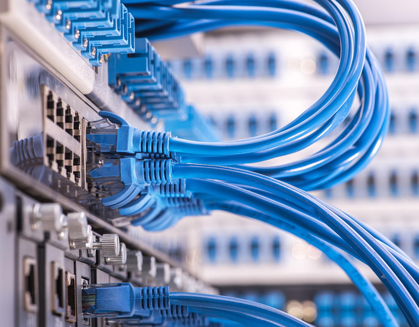 Netzwerktechnik bei Elektro Sabau in Großkrotzenburg