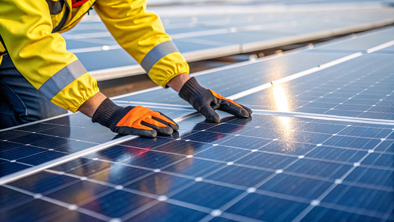 PV-Anlagen bei Elektro Sabau in Großkrotzenburg