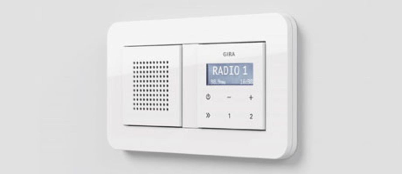 Gira Radio bei Elektro Sabau in Großkrotzenburg