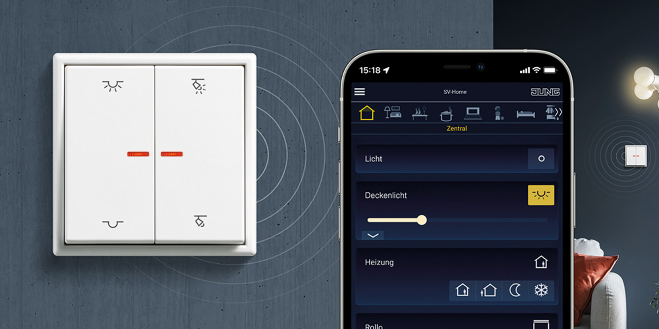 KNX RF Taster bei Elektro Sabau in Großkrotzenburg